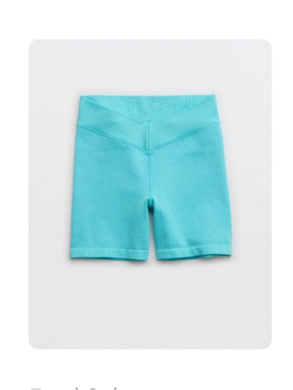 OFFLINE By Aerie Seamless V-Front 5" Bike Short